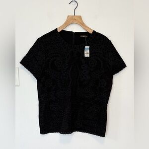 J. McLaughlin lace top NWT , sz : XL